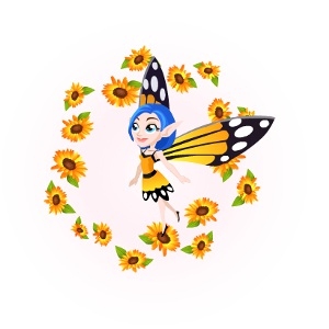 Fish World Photo Gallery | Sprites | Premium Spring Flower Sprite